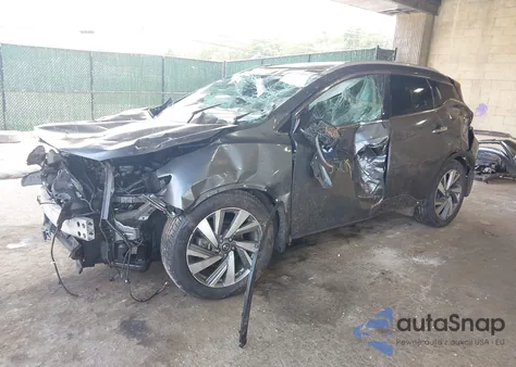 2019 Nissan Murano Sl из США, поврежденный, VIN 5N1AZ2MS7KN108103